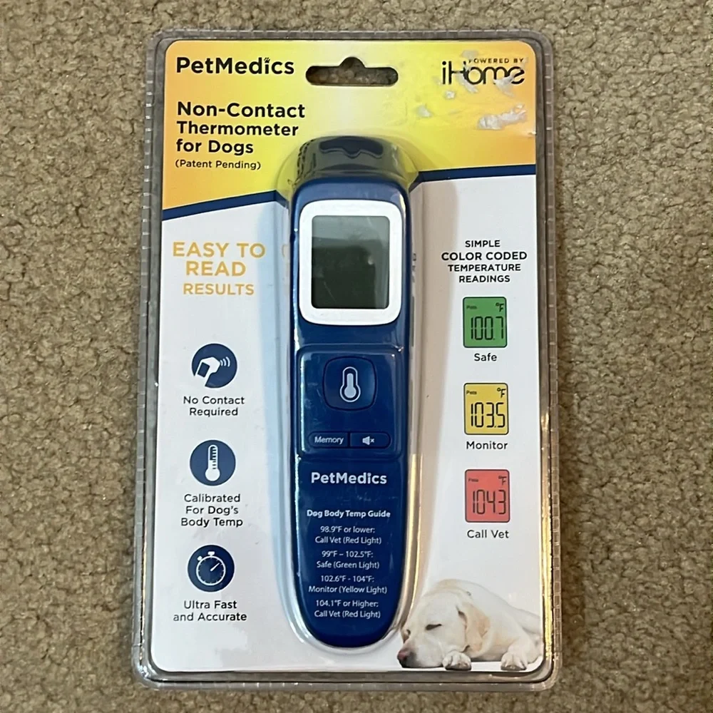🐾HOST PICK 🐾 NEW PetMedics Non-Contact Touchless Digital Thermometer for Dogs